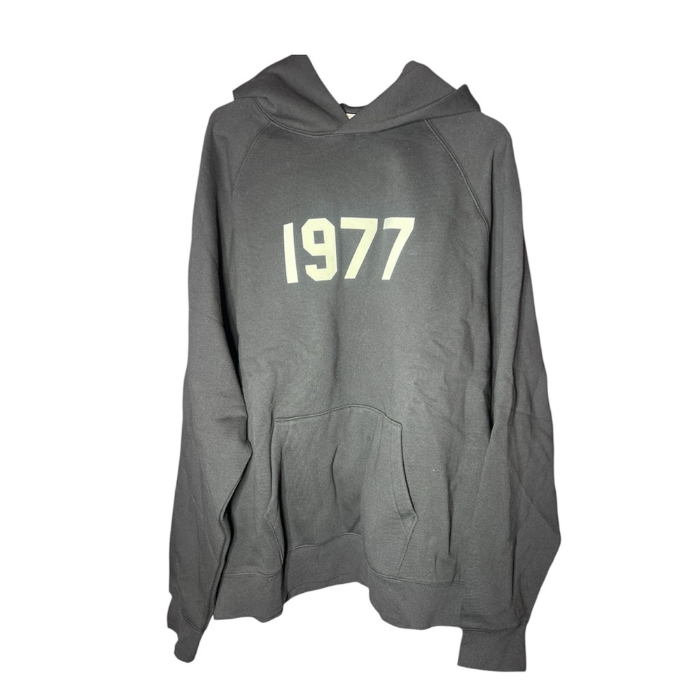 Essentials Fear Of God 1977 Iron Hoodie Size XL